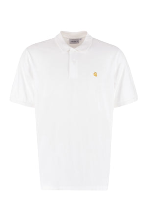 Chase cotton piqué polo shirt-0